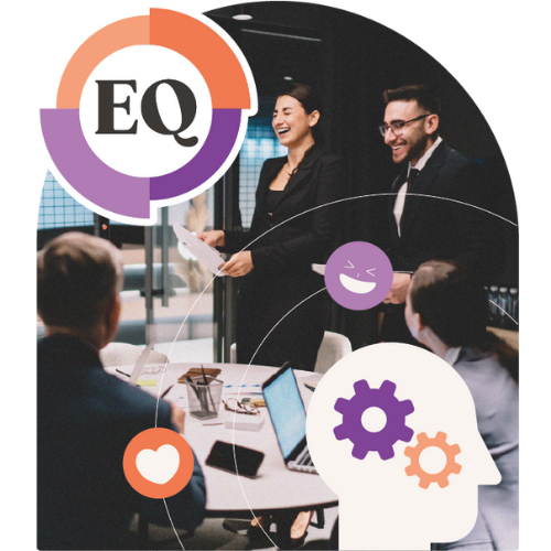 A woman leading a meeting with four team members applauding